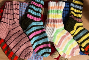 Knitted Grandma Socks