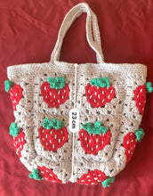 Load image into Gallery viewer, Crochet Strawberry Bag
