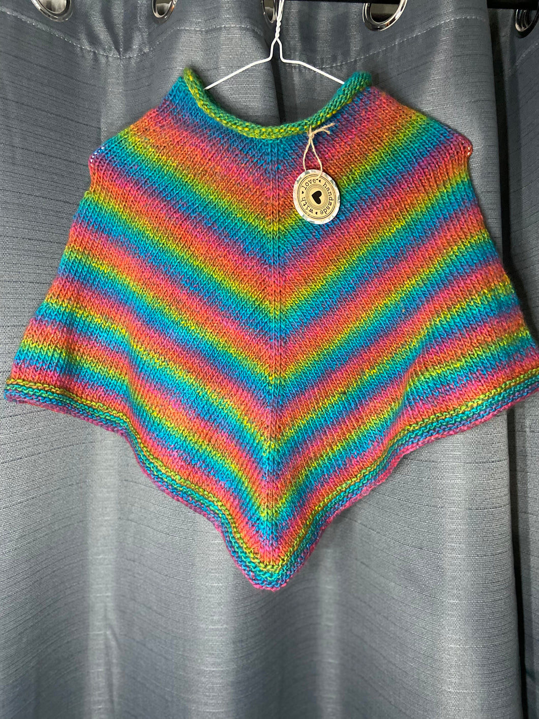 Knitted Children’s Poncho