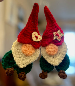 Crochet Gnome Ornament